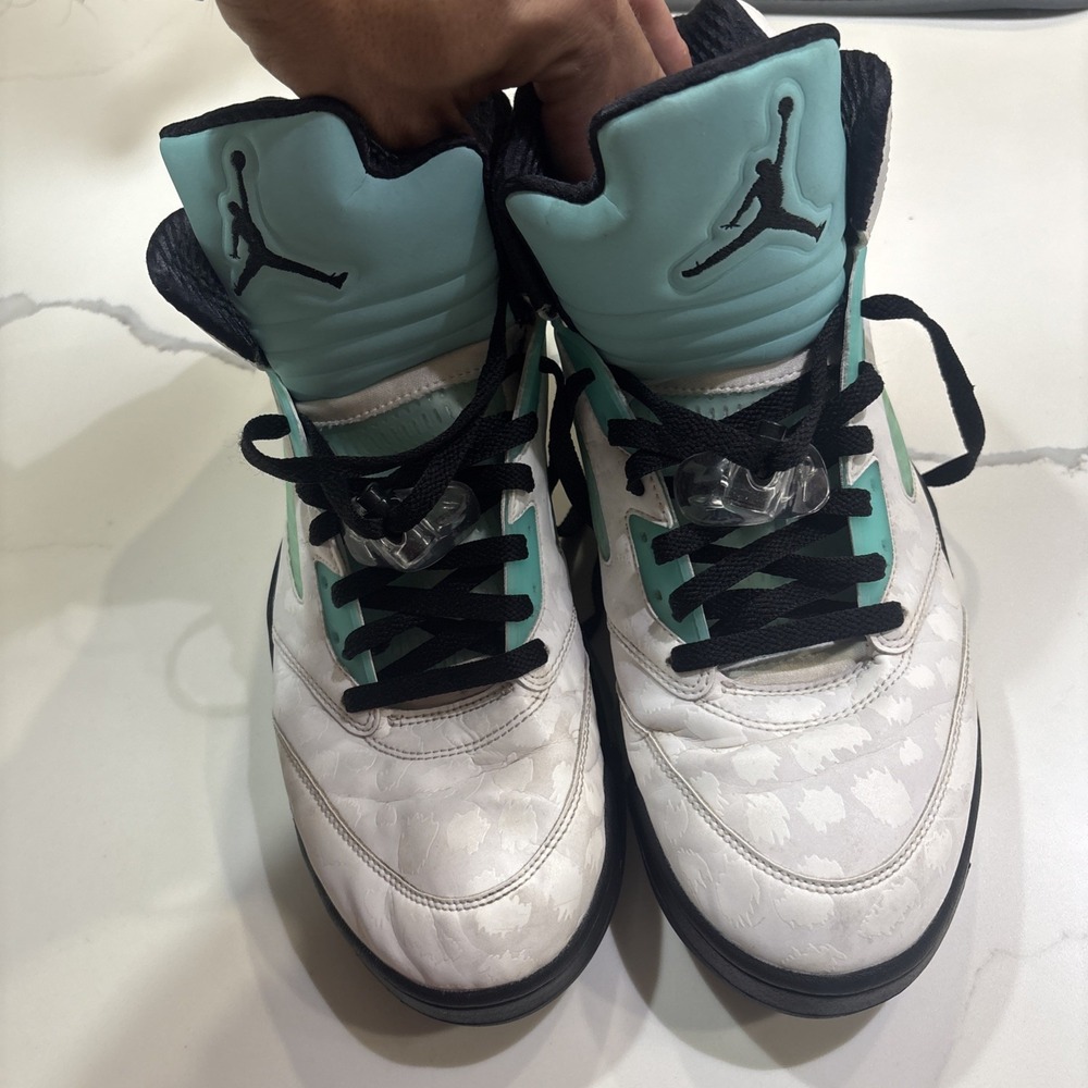 Size 13 - Air Jordan 5 Retro Island Green